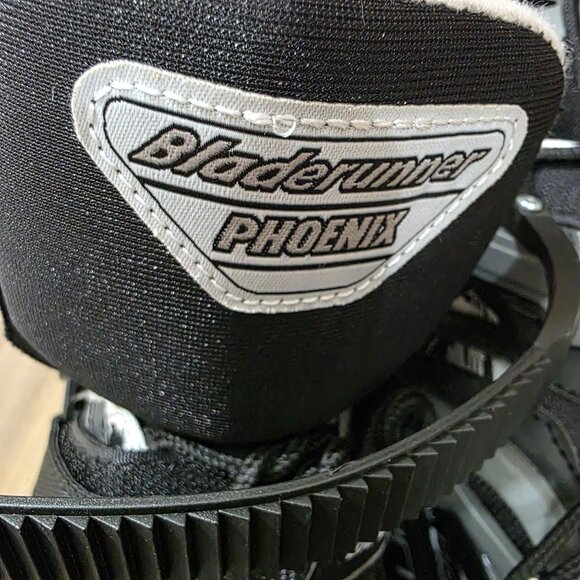 Bladerunner Phoenix Adjustable Inline Skates Youth Size 1–4 Black Gray Used No B - Picture 11 of 11